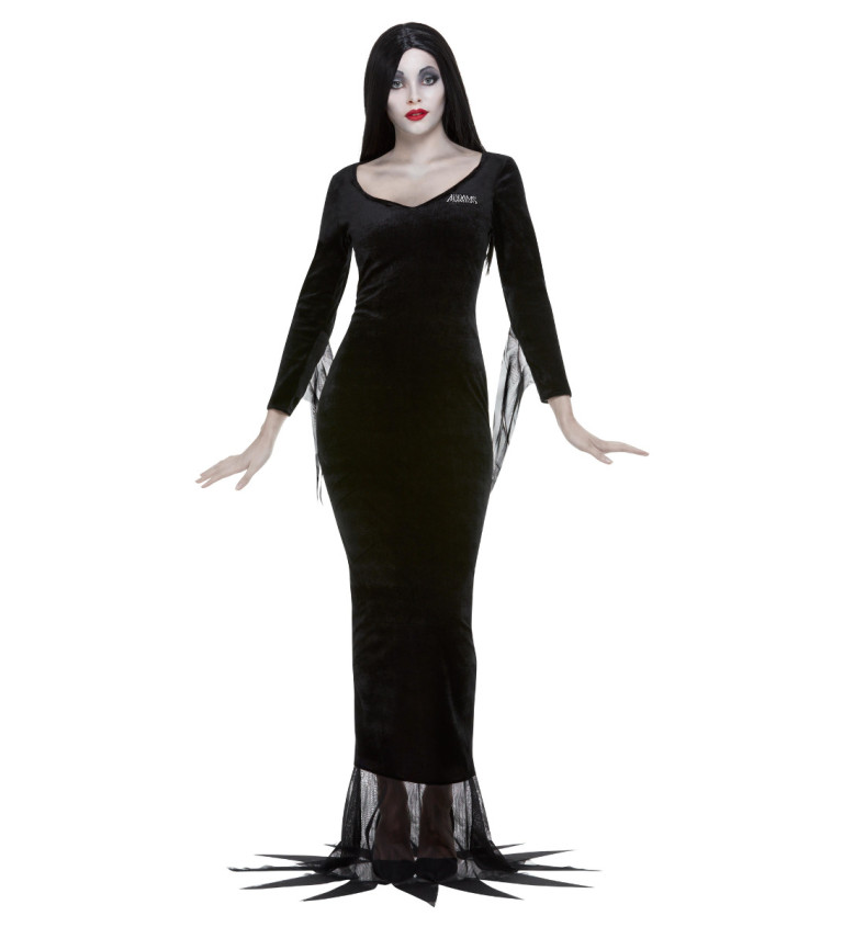 Kostým Morticia - Addams Family