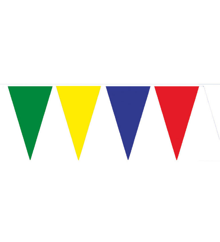 Girlanda vlaječková multicolor