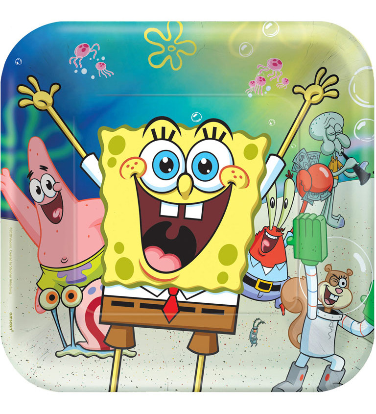 Spongebob talířky