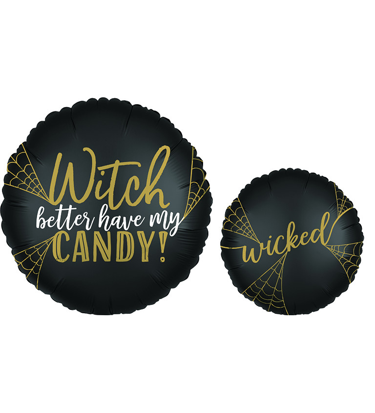 Witch better have my candy - balónek