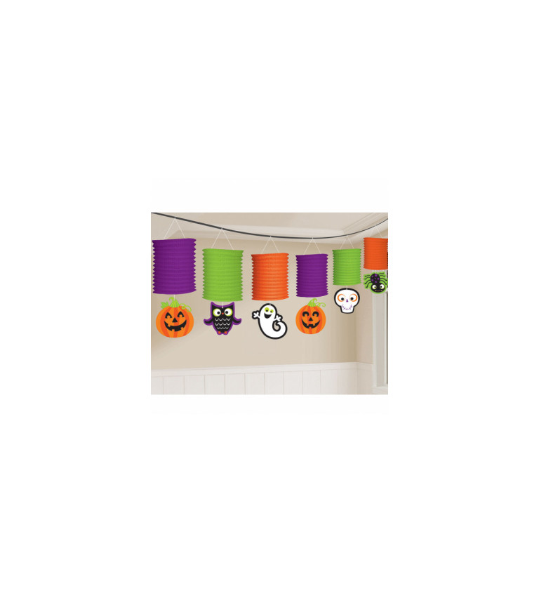 Girlanda s lampiony Halloween