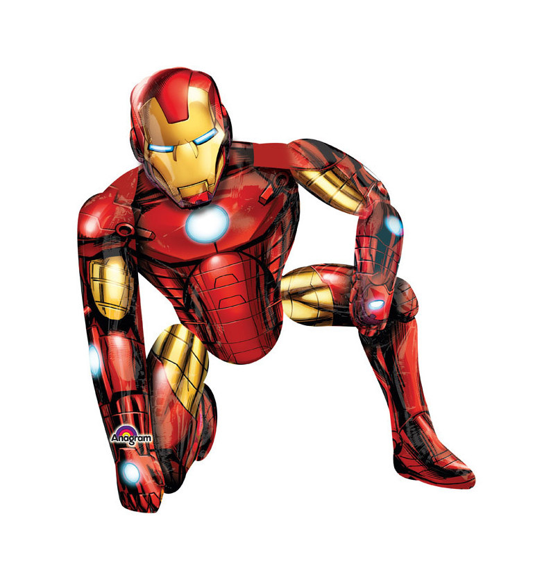 Balónek fóliový - Iron-man