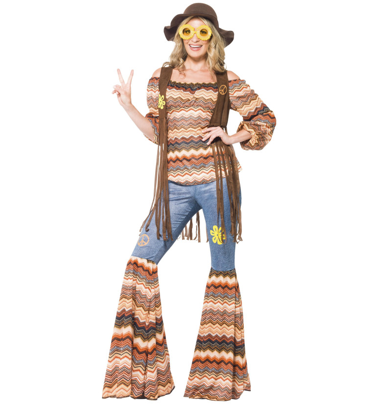 Dámský kostým - Harmony hippie S