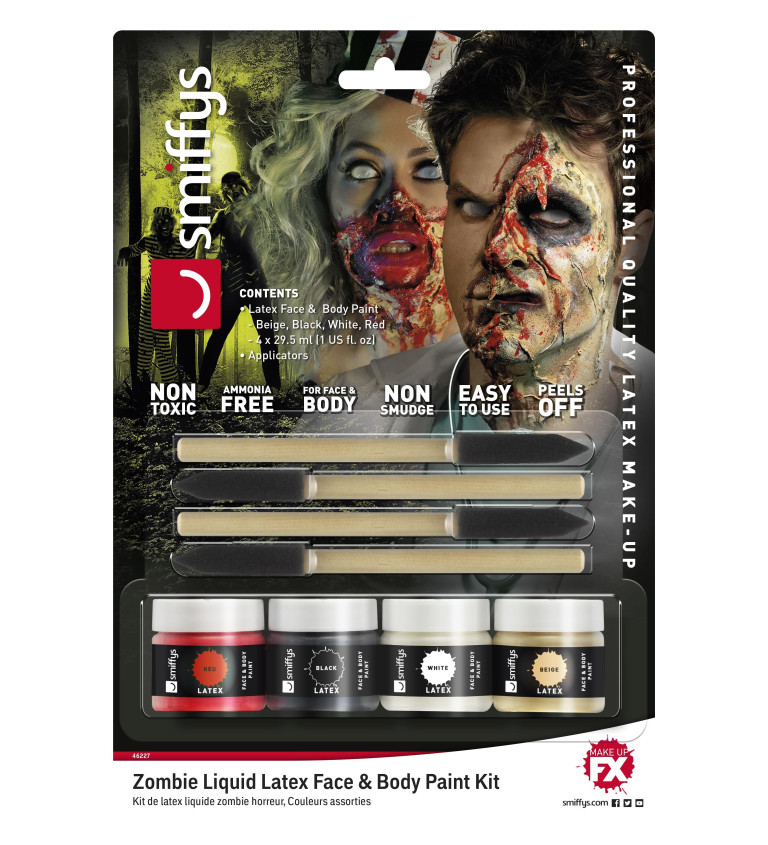 Zombie make-up set