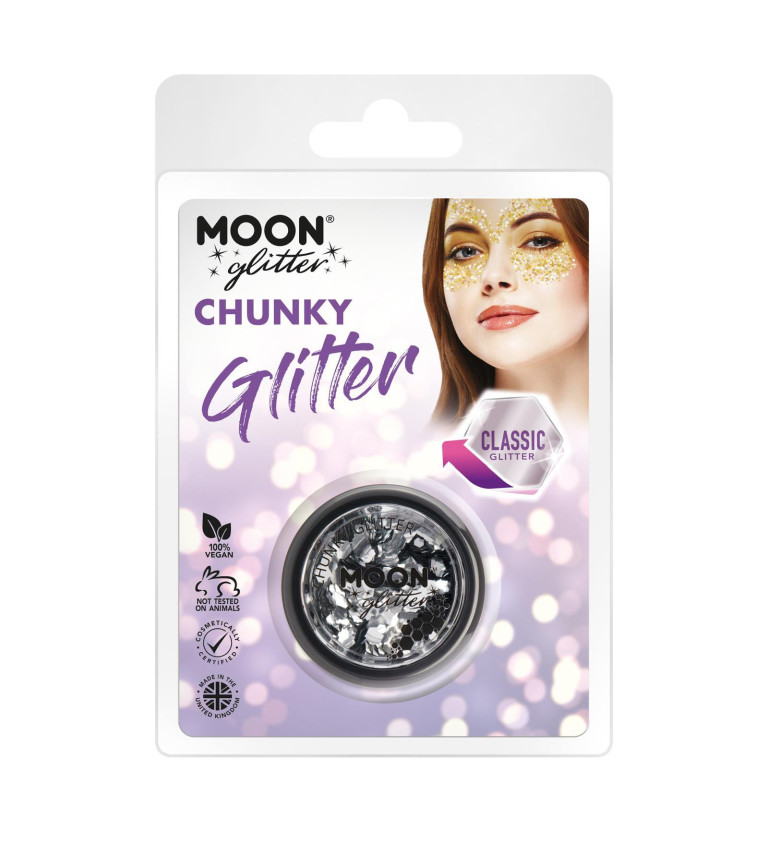 Chunky glitter