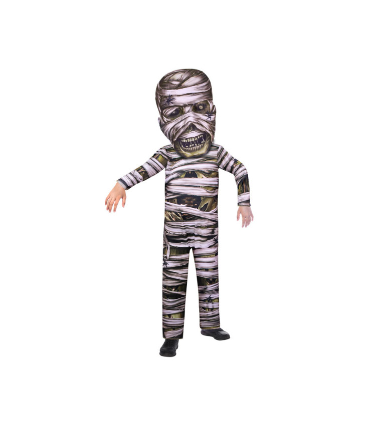 Dětský kostým Zombie mummy velká hlava