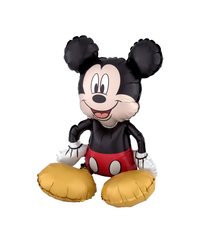 Balónek sedící Mickey Mouse