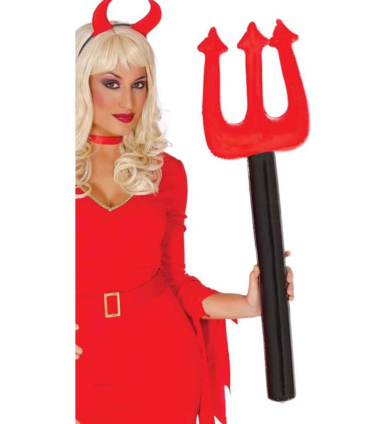 Trojzubec pro čerta nafukovací