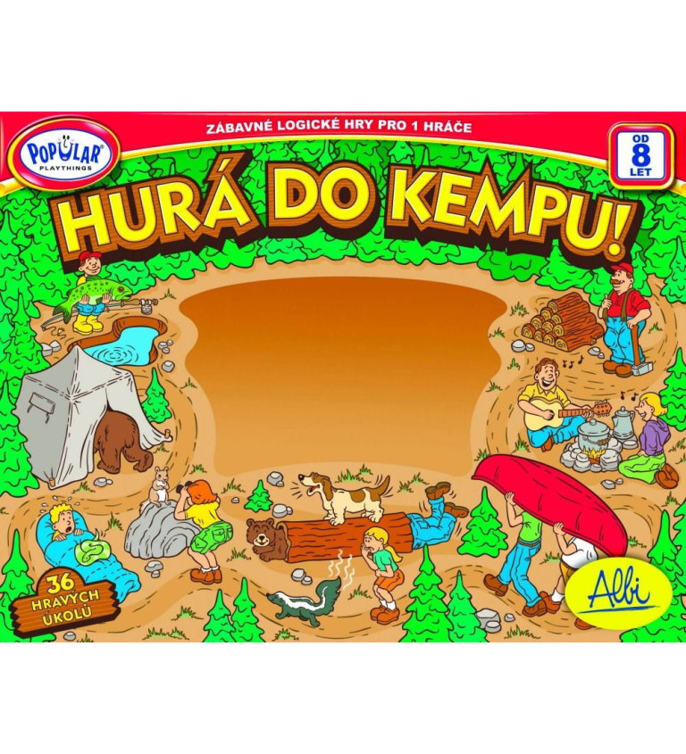 Stolní hra - Hurá do kempu