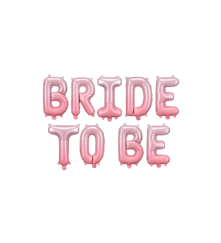 Bride to be balónky