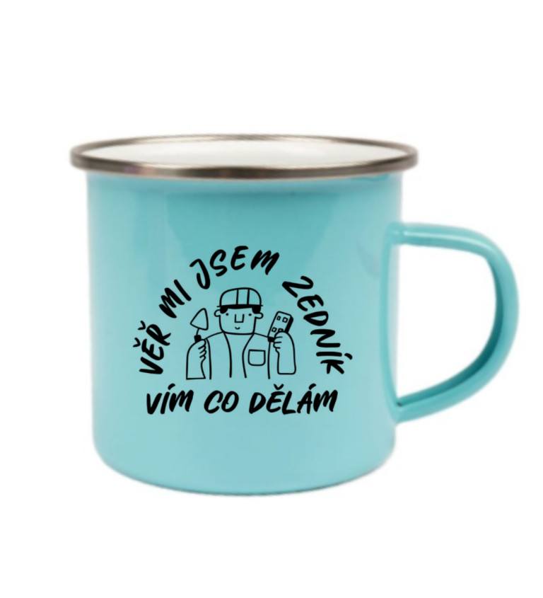 Plecháček modrý - Věř mi, jsem zedník, vím co dělám