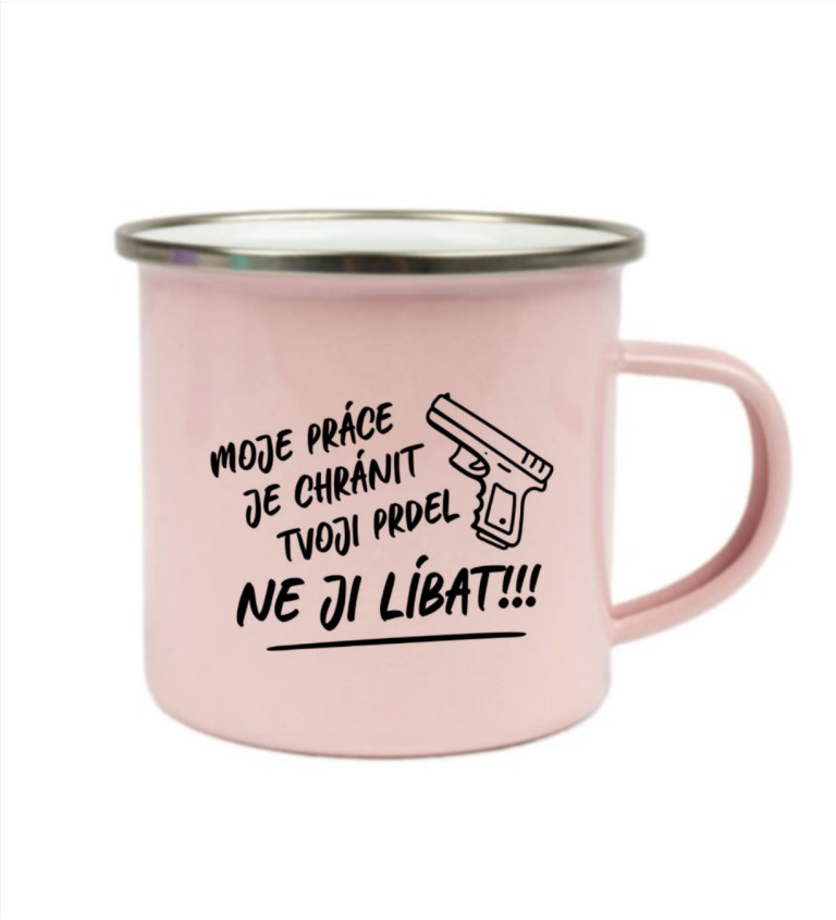 Plecháček růžový - Moje práce je chránit tvoji prdel, ne ji líbat