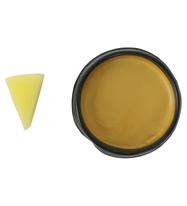 Zlatý make-up s houbičkou 9 g