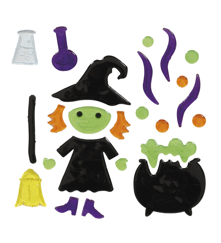 Dekorační čarodějnický gel 20x25 cm