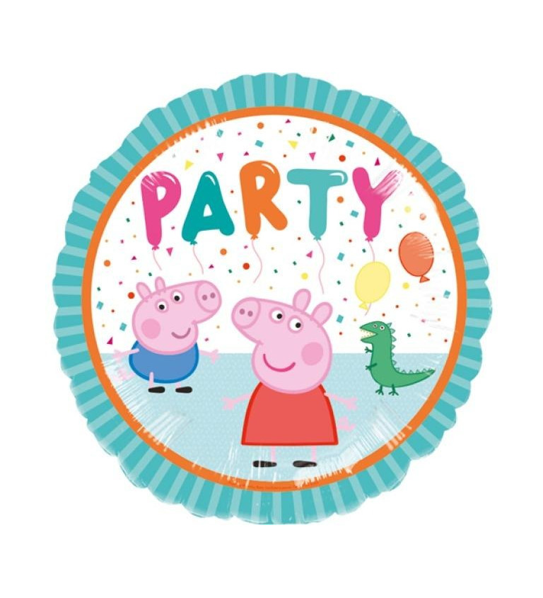 Balónek párty peppa pig