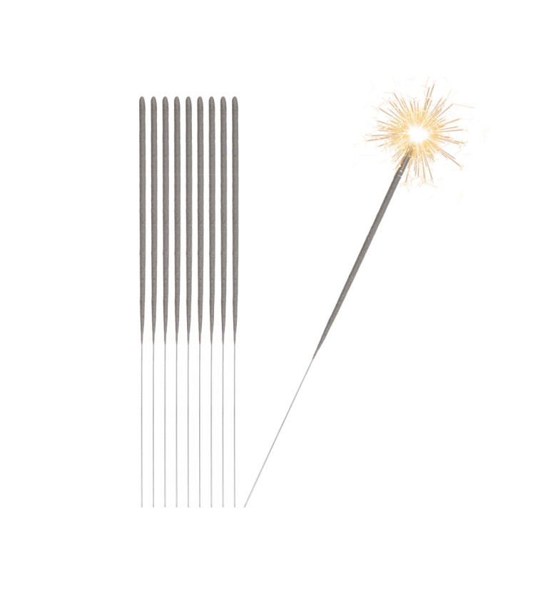 Prskavky 25 cm - 10 ks