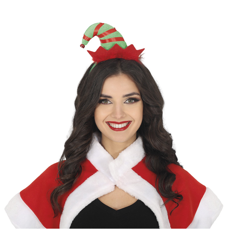 Čelenka s elfí čepičkou