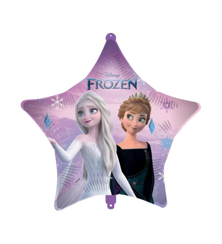 Fóliový balónek hvězda Frozen 2 46 cm