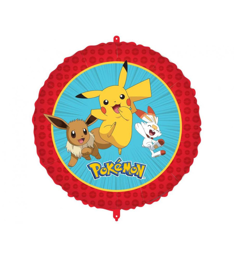 Fóliový balónek Pokémon 46 cm
