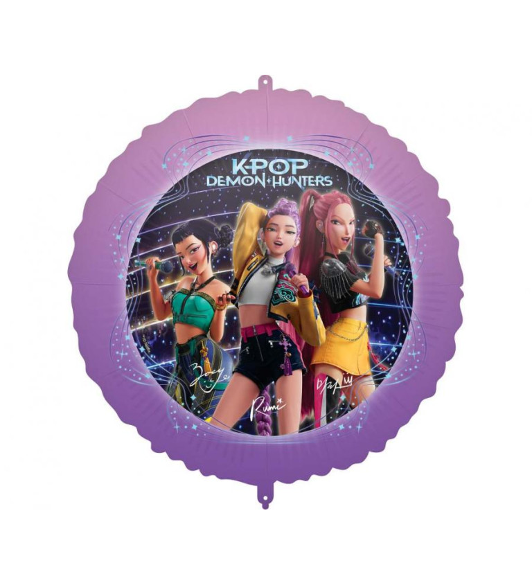 Fóliový balónek K-POP Demon Hunters