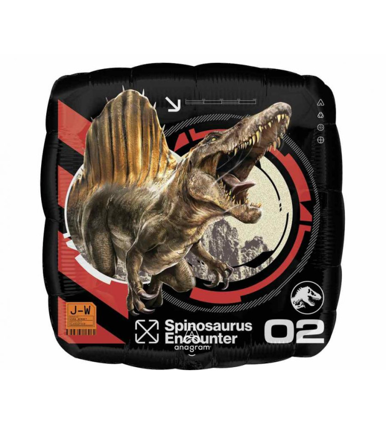 Fóliový balónek Jurassic World Rebirth 46 cm