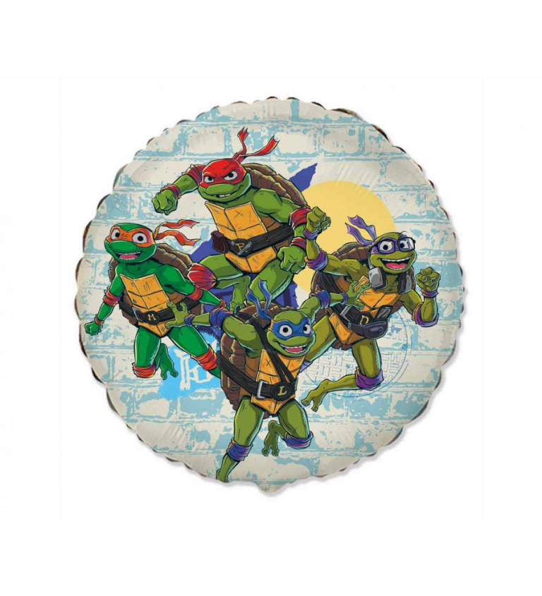 Fóliový balónek Ninja Turtles